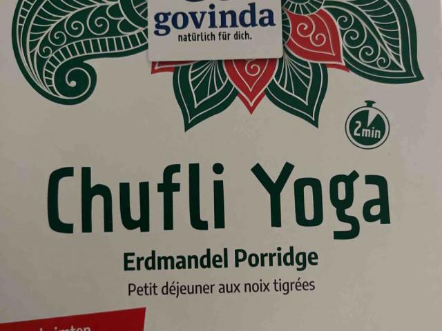 Chufli Yoga Erdmandelporridge, glutenfrei, vegan by 121314 | Uploaded by: 121314
