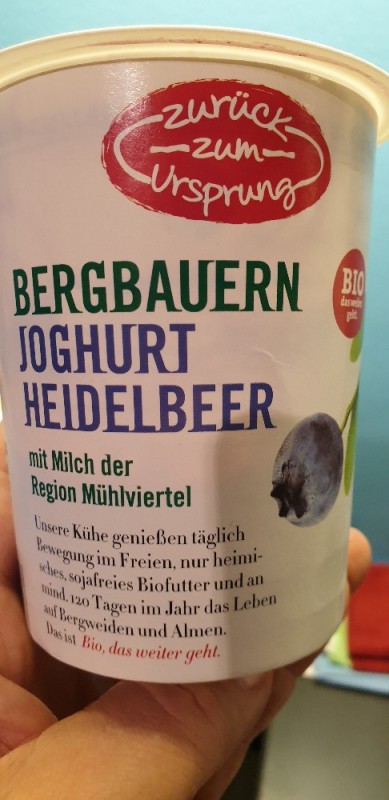 Bergbauern Joghurt Heidelbeer von ceznam | Hochgeladen von: ceznam