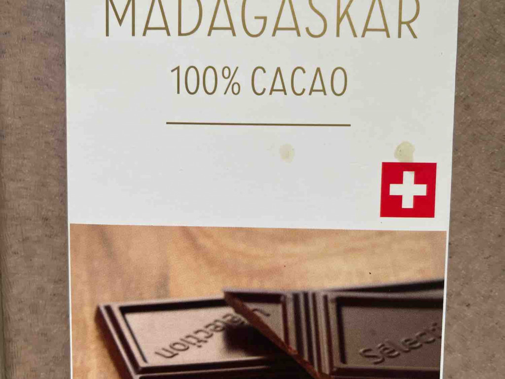 Schokolade Madagaskar, 100% Cacao von Panarea | Hochgeladen von: Panarea