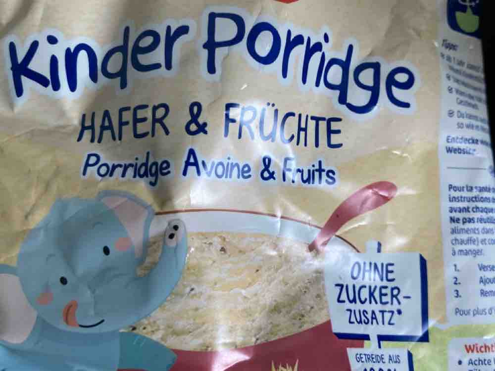 Kinder-Porridge, Hafer & Früchte von Vianne | Hochgeladen von: Vianne