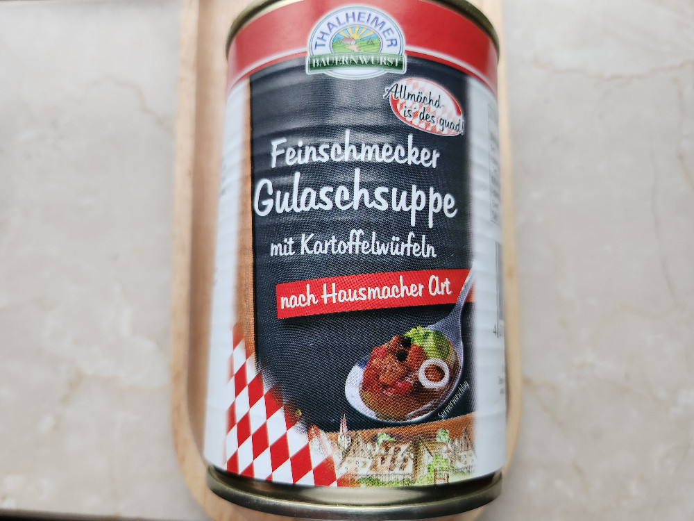 Feinschmecker Gulaschsuppe, Mit Kartoffelwürfel von Schwertmeist | Hochgeladen von: Schwertmeister