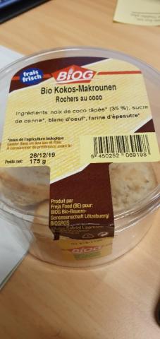 Bio Kokos-Makronen, Rochers au coco von cbecker78 | Hochgeladen von: cbecker78