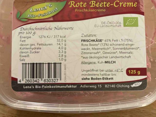 Rote Beete Creme von Isarchamp | Hochgeladen von: Isarchamp