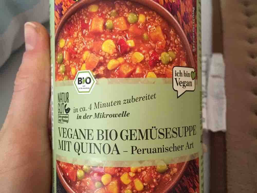 Vegane bio gemüsesuppe, mit quinoa, peruanische art von alexandr | Hochgeladen von: alexandra.habermeier
