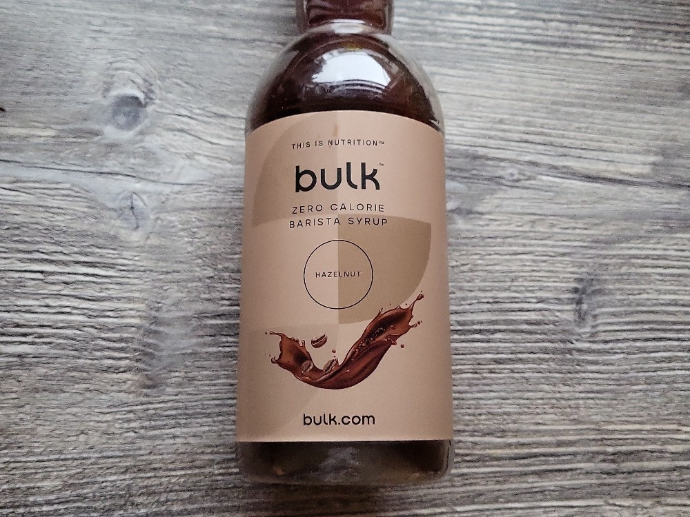 bulk hazelnut, zero calorie barista syrup von wiebke-k | Hochgeladen von: wiebke-k