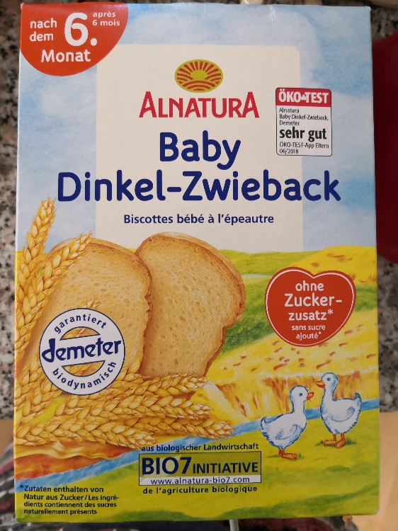 Baby Dinkel Zwieback von Baerenmama | Hochgeladen von: Baerenmama