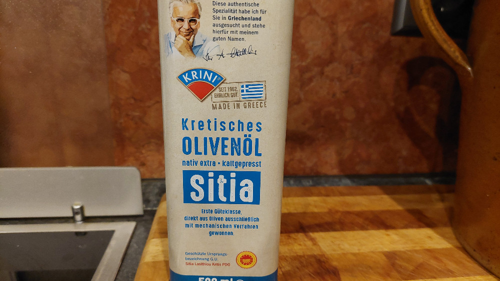 Griechisches Natives Olivenöl Extra Sitia Lasithiou von Töpferch | Hochgeladen von: Töpferchen
