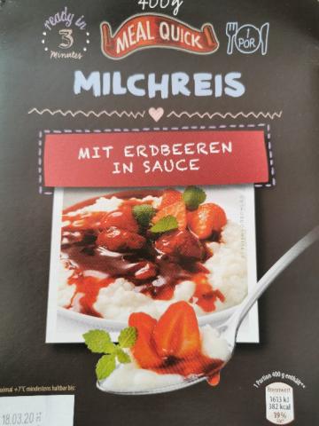 Milchreis, mit Erdbeeren in Sauce von Lilly2903 | Hochgeladen von: Lilly2903
