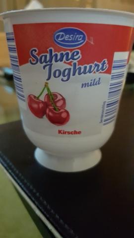 Sahnejoghurt mild Kirsche, 8 % Kirschen 10 % Fett im Milchanteil | Hochgeladen von: BorMan