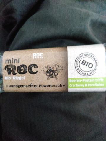 mini Roc Bio-Riegel, Beeren-Protein trifft Cranberry & Cornf | Hochgeladen von: Lichtkrieger