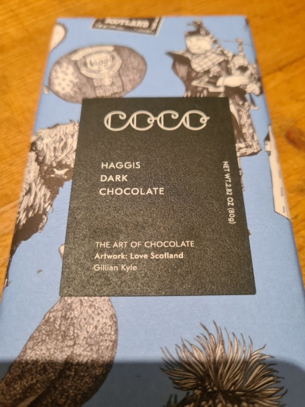 Haggis Dark Chocolate, COCO von Terlinito | Hochgeladen von: Terlinito