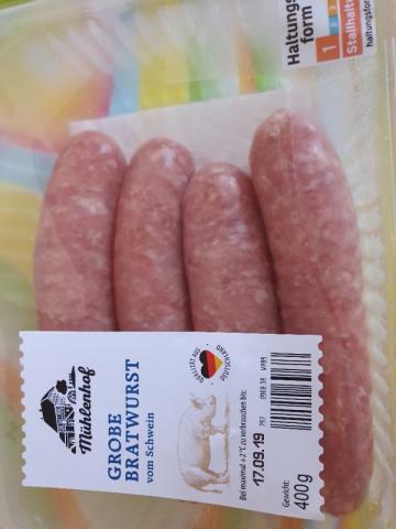 Grobe Bratwurst, Vom Schwein von Nana2019 | Hochgeladen von: Nana2019