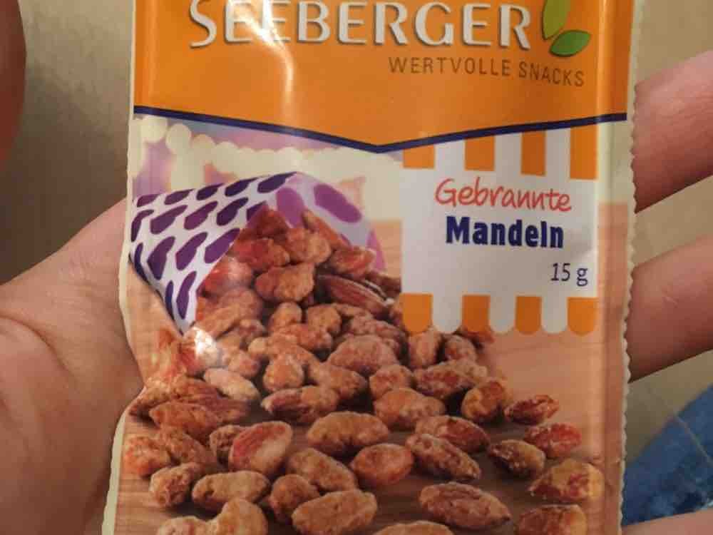 Geröstete Mandeln ohne Salz - Seeberger - 150 g