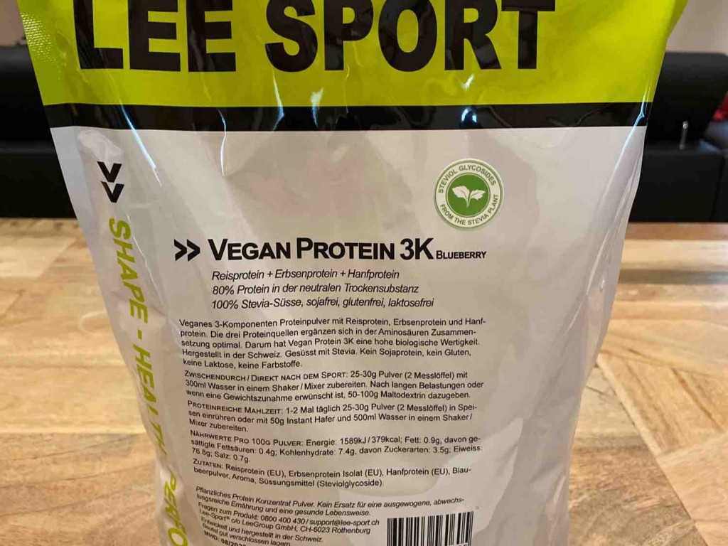 Vegan Protein 3K, Blueberry von crem | Hochgeladen von: crem
