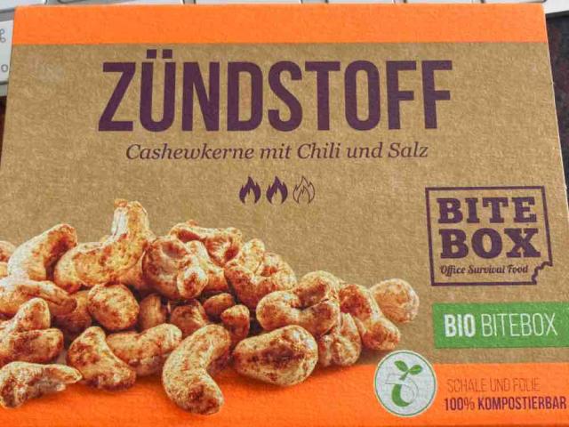 Zündstoff Cashewkerne mit Chili und Salz von kabuta | Hochgeladen von: kabuta