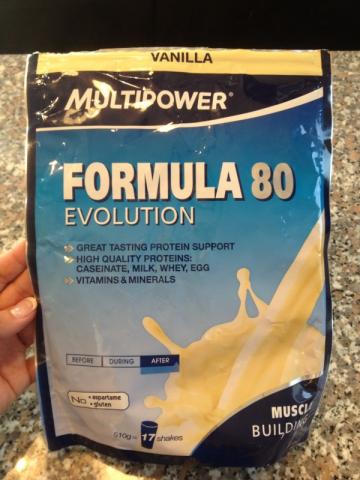 Multipower Formula 80 Evolution, Vanille | Hochgeladen von: miriam.beutler