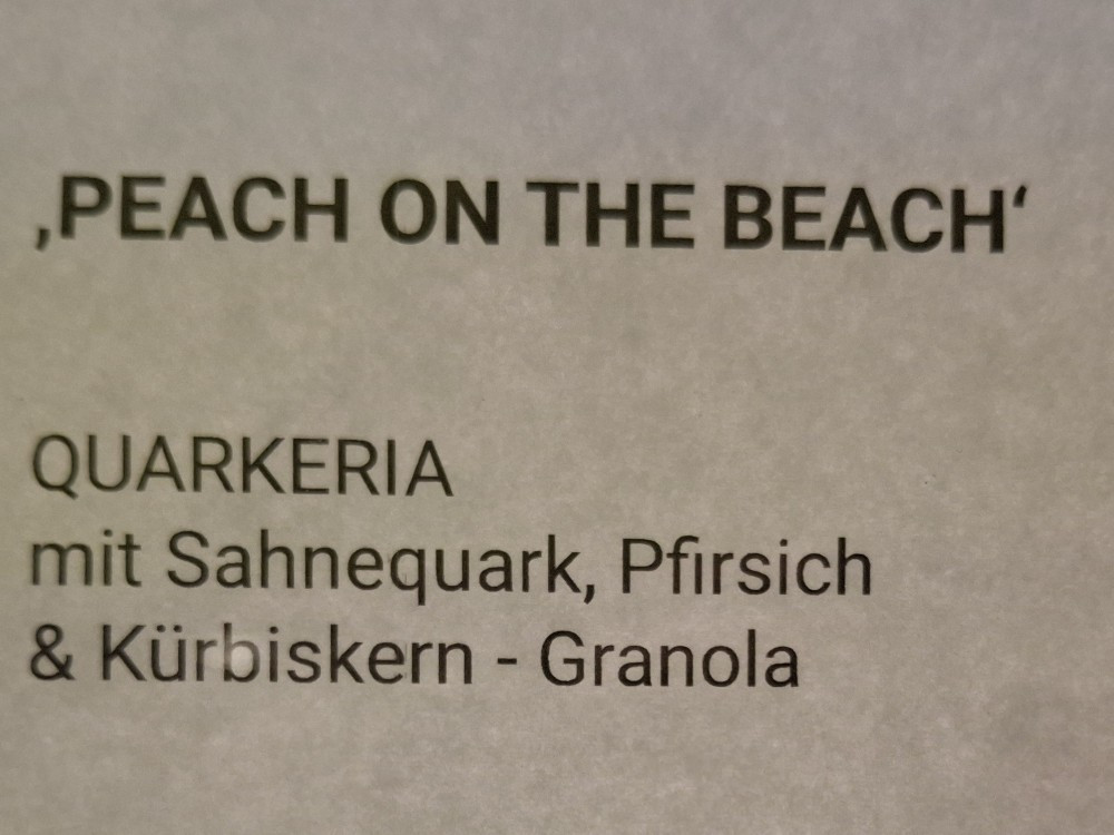 Quarkeria Peach on the Beach von GHenschel | Hochgeladen von: GHenschel Quarkeria Peach on the Beach von GHenschel | Hochgeladen von: GHenschel
