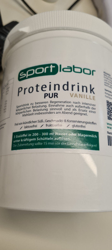Proteindrink Pur, wasser0 von Dulcis | Hochgeladen von: Dulcis