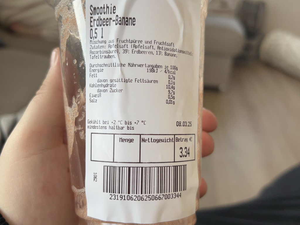 Smoothie Erdbeer Banane, Edeka von hudz6077 | Hochgeladen von: hudz6077