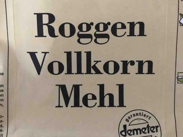 Roggen Vollkorn Mehl von tinka | Hochgeladen von: tinka