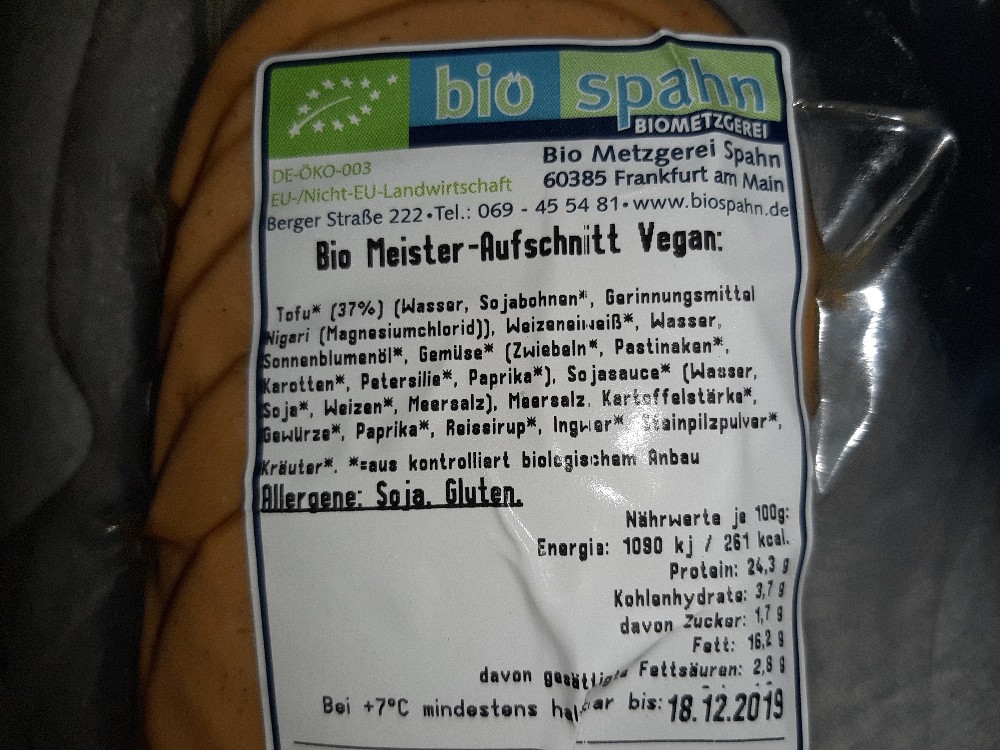Bio Meister-Aufschnitt Vegan von mausichen | Hochgeladen von: mausichen