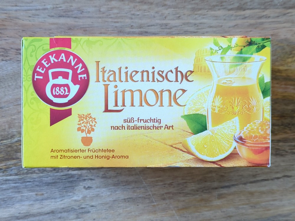 Teekanne Italienische Limone, (2 Beutel auf 1l) von niceandcosi | Hochgeladen von: niceandcosi