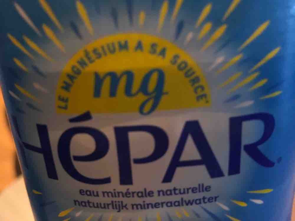 Hépar, Mineralwasser, reich an Magnesium von Peppie06 | Hochgeladen von: Peppie06