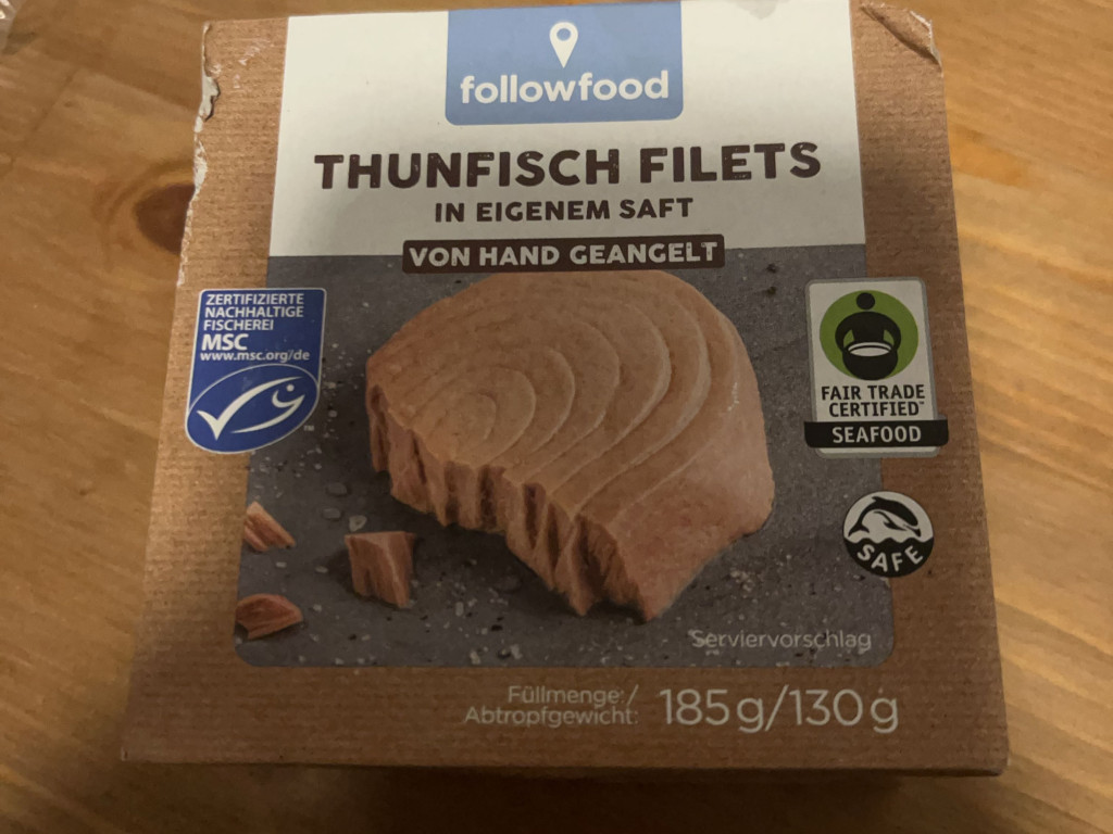 Followfood Thunfisch Filet(im eigenen Saft) von Lukgabel | Hochgeladen von: Lukgabel