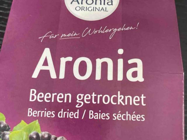 Aronia Beeren getrocknet von Osteopath | Hochgeladen von: Osteopath