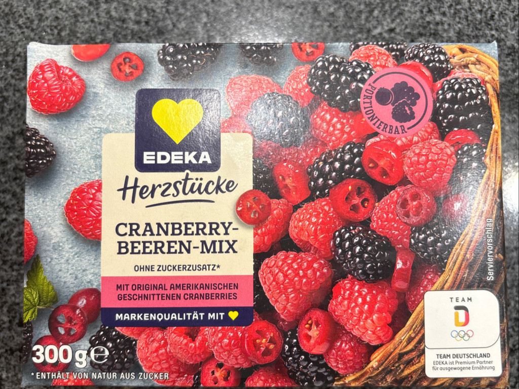 Edeka Beerentraum, mit Himbeeren, Brombeeren und Cranberries von | Hochgeladen von: JasiZ