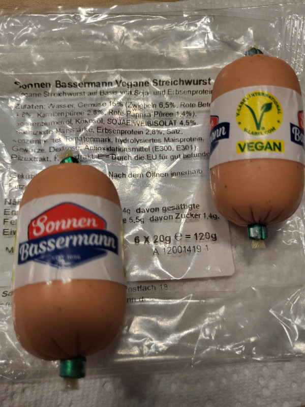 Vegane Streichwurst von früherVogel | Hochgeladen von: früherVogel