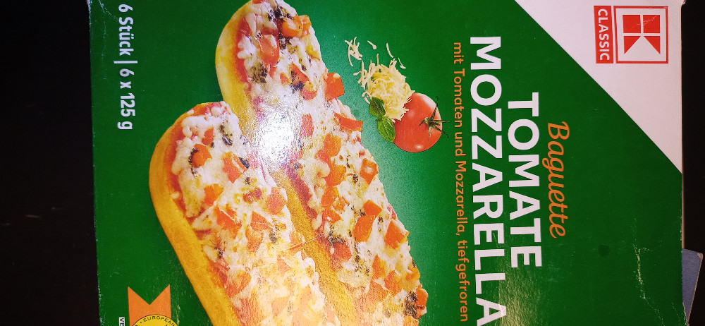 Baguette Tomate Mozzarella, tiefgefroren von andreabea12 | Hochgeladen von: andreabea12
