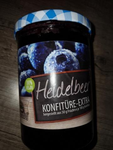 Heidelbeer Konfitüre-Extrs, hergestellt aus 50g Früchten je 100g | Hochgeladen von: Lionel2003