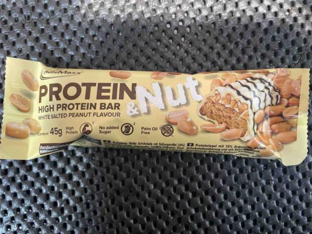 High Protein Bar, White Salted Peanut Flavour & Nut von Mike | Hochgeladen von: MikeL27