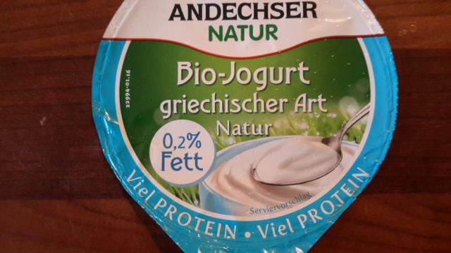 Bio-Joghurt griechischer Art Natur 0,2% Fett | Hochgeladen von: subtrahine
