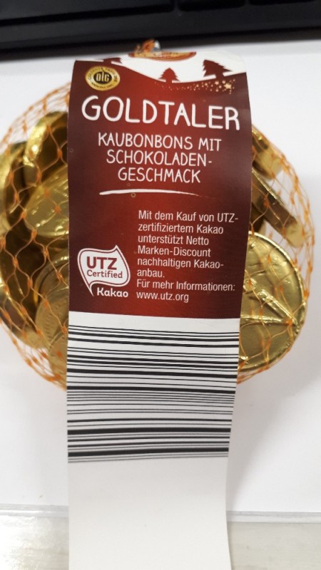 Goldtaler Kaubonbons, mit Schokoladengeschmack von numrollen | Hochgeladen von: numrollen