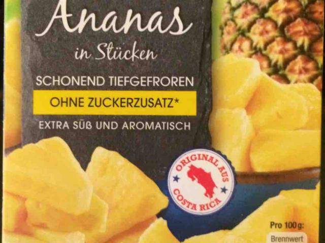 Ananas in Stücken, gefroren von Firebird77 | Hochgeladen von: Firebird77