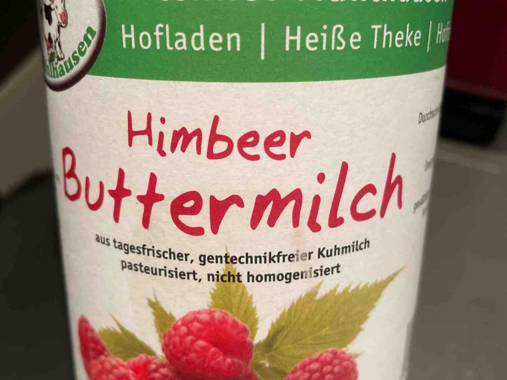 Selbstgemacht, Himbeer Buttermilch Kalorien - Neue Produkte - Fddb