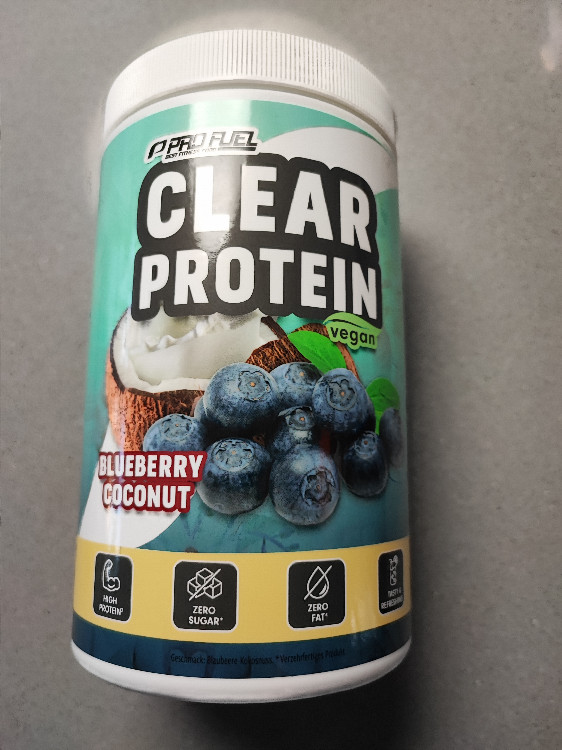 Clear Protein Blueberry Coconut von Njami | Hochgeladen von: Njami