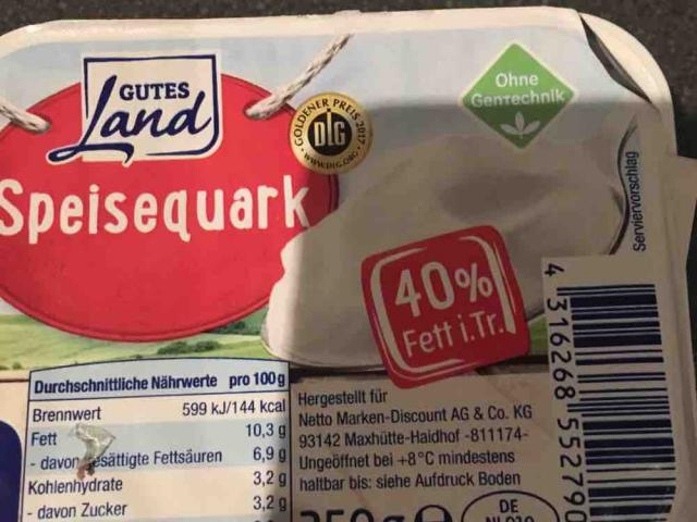 Speisequark, 40 % Fett i. Tr. von nurich | Hochgeladen von: nurich