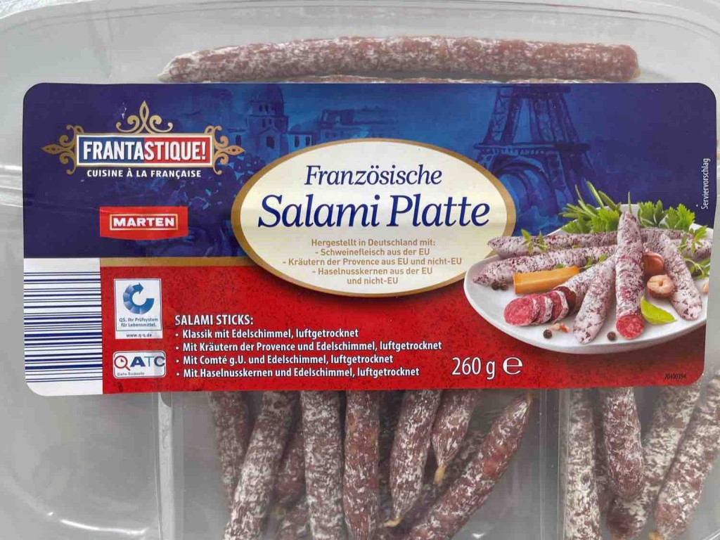 Französische Salami Platte, Kräuter von Psike2k14 | Hochgeladen von: Psike2k14