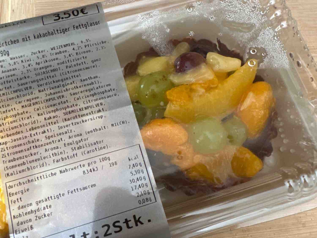 obsttörtchen  mit kakaohaltiger fettglasur von Robertwo | Hochgeladen von: Robertwo