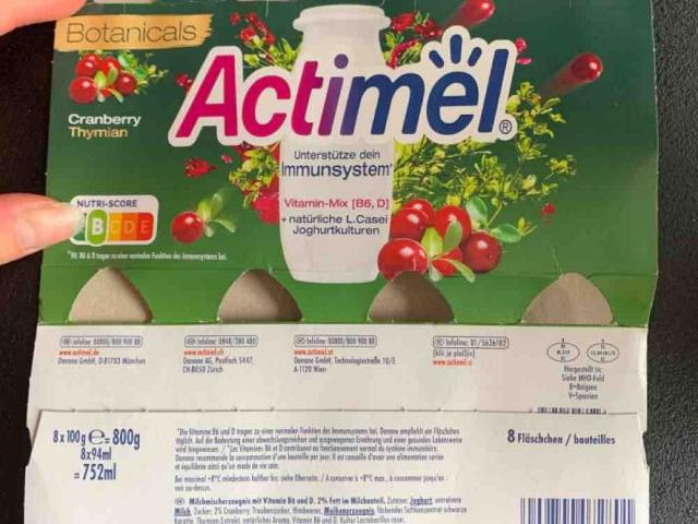 actimel botanicals cranberry von SophieGre | Hochgeladen von: SophieGre