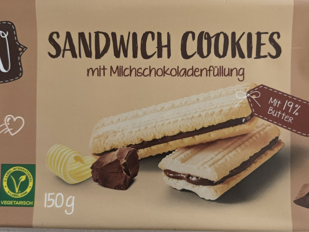 Sandwich Cookies, Milchschokoladenfüllung von Clk85 | Hochgeladen von: Clk85