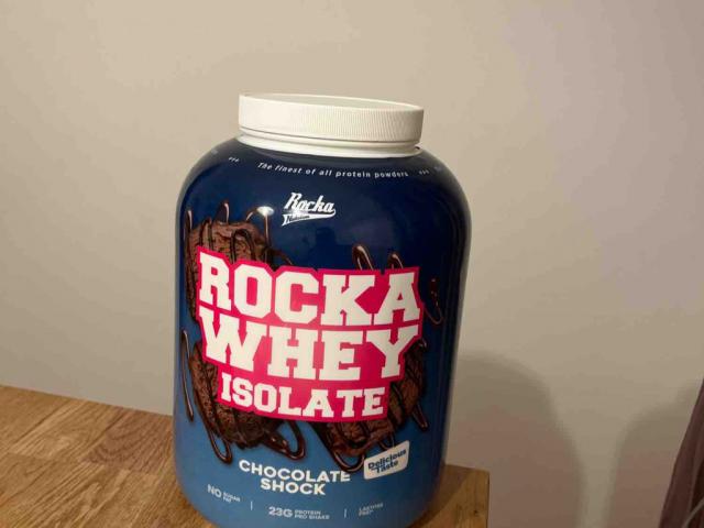 Rocka Whey Isolate  Chocolate Shock, Milch/Wasser von Domi94 | Hochgeladen von: Domi94