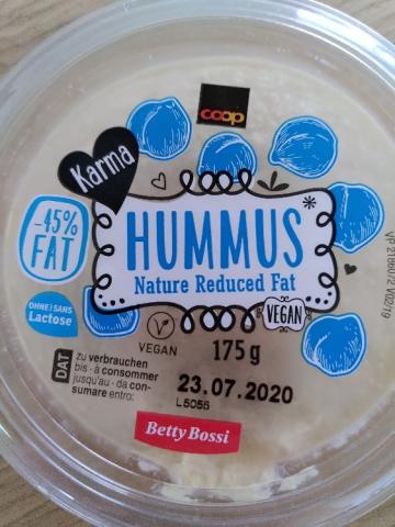 Hummus Karma, nature reduced fat by Rubetra | Uploaded by: Rubetra