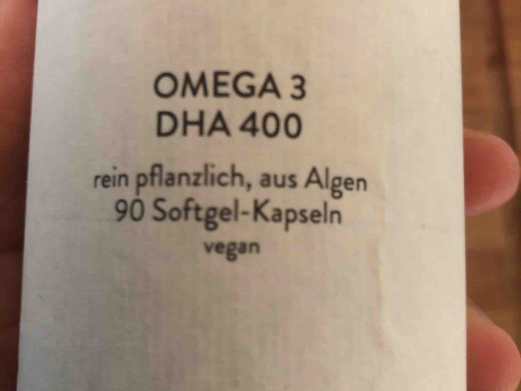 Omega 3 DHA 400, rein pflanzlich, aus Algen von ramonalindenau | Hochgeladen von: ramonalindenau