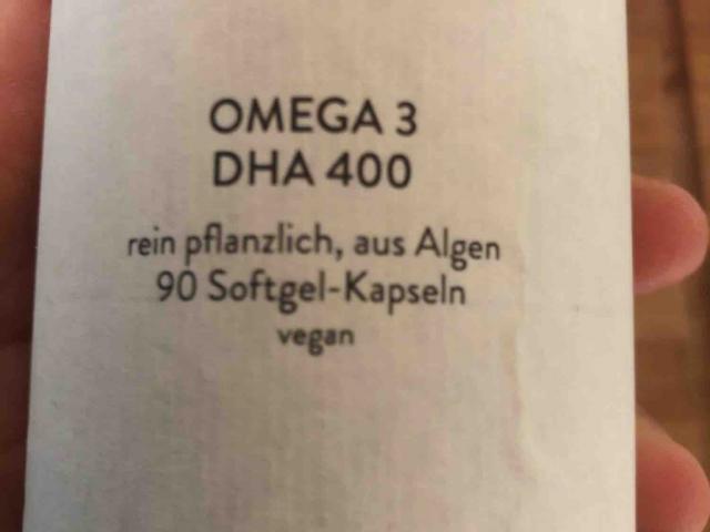 Omega 3 DHA 400, rein pflanzlich, aus Algen von ramonalindenau | Hochgeladen von: ramonalindenau