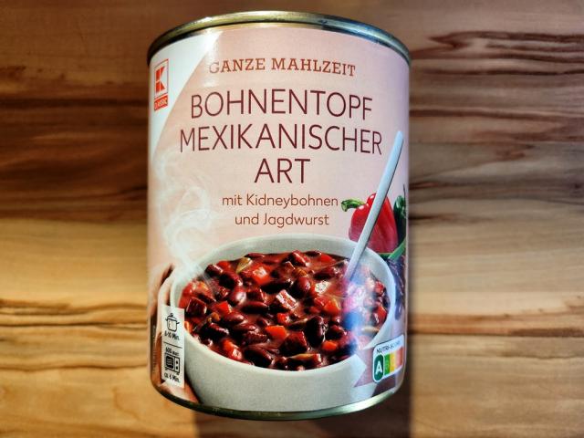 Mexikanischer Bohnentopf, mit Kidneybohnen und Jagdwurst | Hochgeladen von: cucuyo111