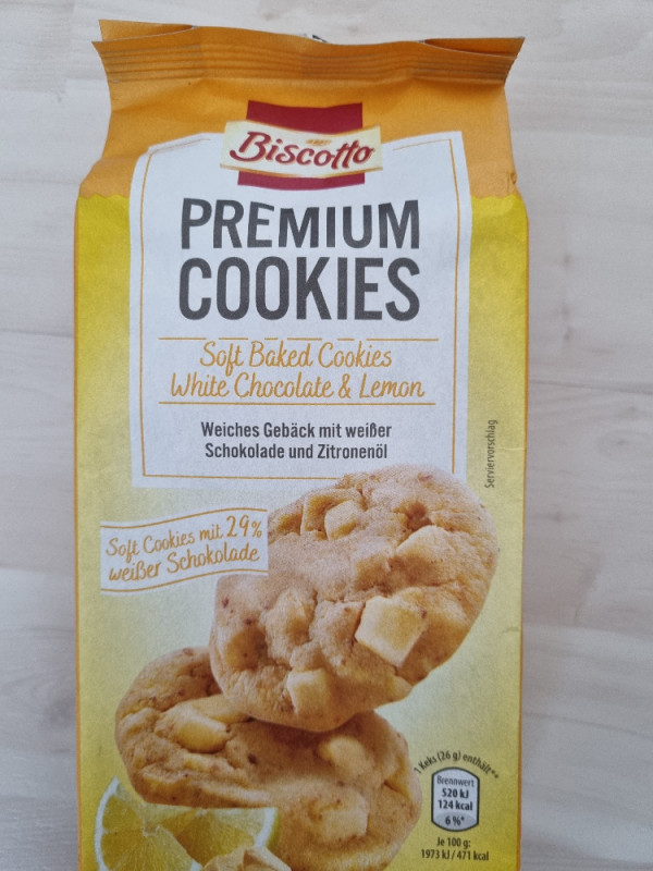 Premium Cookies (Soft baked cookies), White Chocolate & Lemo | Hochgeladen von: MrNostal